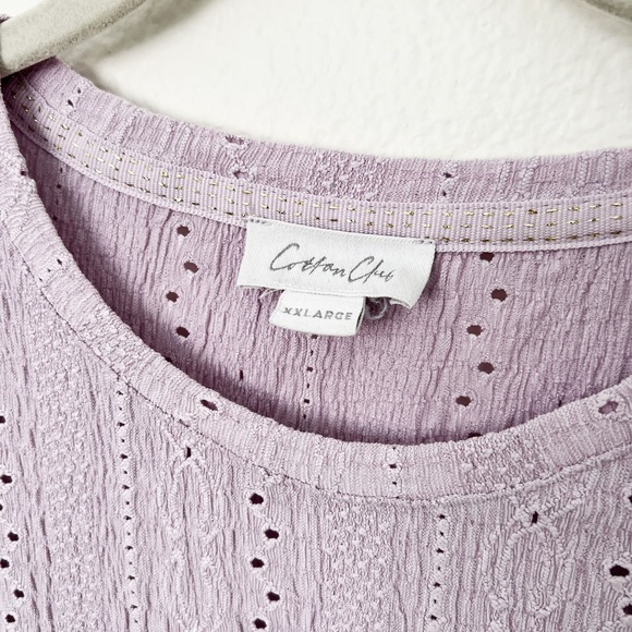 Lavender Short Sleeve Tee - Picture 9 of 10